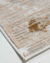 Cargar imagen en el visor de la galería, TAPETE BEIGE DORADO FIORA T2376
