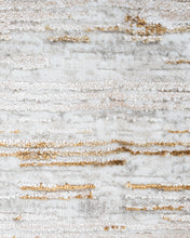 Cargar imagen en el visor de la galería, TAPETE BEIGE DORADO FIORA T2373