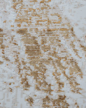 Cargar imagen en el visor de la galería, TAPETE BEIGE DORADO FIORA T2378
