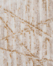 Cargar imagen en el visor de la galería, TAPETE BEIGE DORADO FIORA T2382
