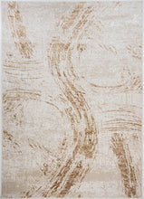Cargar imagen en el visor de la galería, TAPETE BEIGE DORADO FIORA T2378
