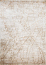 Cargar imagen en el visor de la galería, TAPETE BEIGE DORADO FIORA T2382
