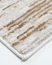 Cargar imagen en el visor de la galería, TAPETE BEIGE DORADO FIORA T2373
