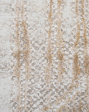 Cargar imagen en el visor de la galería, TAPETE BEIGE DORADO FIORA T2375
